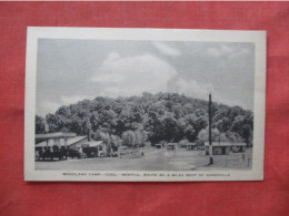 Woodland Camp   Gas Pumps.   6 West Of Zanesville.   Ohio   Ref 6234 - Zanesville