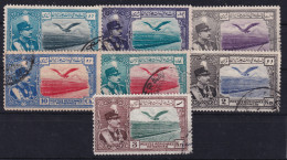 PERSIA 1930 - Canceled - Sc# C35, C37, C40, C41, C44, C45, C46 - Air Mail - Iran