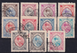 PERSIA 1931/32 - Canceled - Sc# 760-770 - Complete Set! - Iran