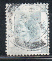 HONG KONG 1954 1960 QUEEN ELIZABETH II 15c USED USATO OBLITERE' - Gebraucht