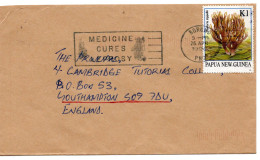 60418 - Papua Neuguinea - 1996 - K1 Koralle EF A Bf BOROKO - MEDICINE CURES LEPROSY -> Grossbritannien - Maladies