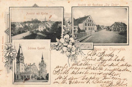 Grüss Aus Tägerwilen Tägerweilen Kirche Schloss 1903 Distrikt Kreuzlingen - Kreuzlingen