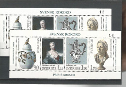 54207 ) Collection Sweden Block 1979 MNH - Sammlungen