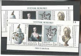 54209 ) Collection Sweden Block 1979 MNH - Collections