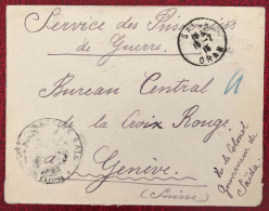 France - WW1, TAD SAIDA, Oran 16.7.1915 Sur Enveloppe, Voir Verso - (B3227) - WW I