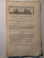 BULLETIN DE LOIS De 1799 - CONTRIBUTIONS DIRECTES AN VIII - PENSIONS MILITAIRES ET INVALIDES 2nd SEMESTRE AN VII - Decrees & Laws