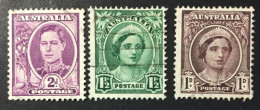 1943 - Australia - King George VI And Queen Elizabeth - Used - Oblitérés