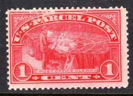 USA - 1912 PARCEL POST 1c STAMP MNH ** SG P423 WITH FAULTS - Nuovi