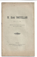 D41. M. René NOUVELLON. EXTRAIT DE LA SEMAINE RELIGIEUSE 1918. VIEVY LE RAYE. - Centre - Val De Loire