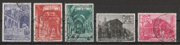 Vatican 1949 : Timbres Yvert & Tellier N° 141 - 142 - 143 - 145 - 146 - 147 - 148 Et 149 Oblitérés. - Oblitérés