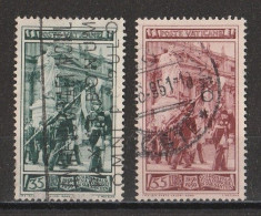 Vatican 1950 : Timbres Yvert & Tellier N° 159 Et 160 Oblitérés. - Usati