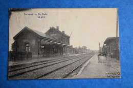 Eeckeren 1922: De Statie - La Gare - Autres & Non Classés