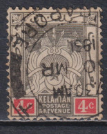 Timbre Oblitéré De Kelantan De 1922 N° MI 19 - Kelantan