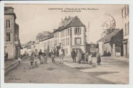 LANDIVISIAU - FINISTERE - L'ENTREE DE LA VILLE, RUE NEUVE ET RUE DE LA TRINITE - Landivisiau