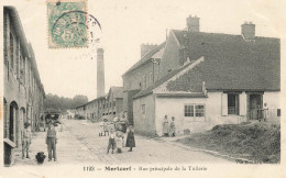 Mortcerf * 1906 * Rue Principale De La Tuilerie * Village Enfants Villageois Usine Briqueterie Industrie - Other & Unclassified