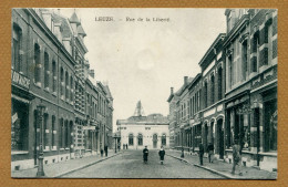 LEUZE  : " RUE DE LA LIBERTE + Cachet FELDPOST  (1917) - Leuze-en-Hainaut