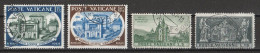 Vatican 1957 : Timbres Yvert & Tellier N° 245 - 246 - 247 - 248 - 249 Et 250 Oblitérés. - Gebraucht