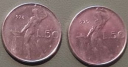 ITALIA 1978-79   LIRE 50 - 50 Liras