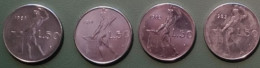 ITALIA 1980-81-82-83  LIRE 50 - 50 Liras