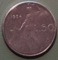 ITALIA 1984  LIRE 50 - 50 Liras