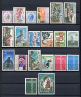 Monaco - YT N° 847 à 866 ** - Neuf Sans Charnière - Année Complète - 1971 - Annate Complete