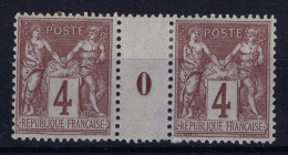 France Yv Nr 88 Millésime   Part ** Et Part * (MNH/MH) - Millesimi