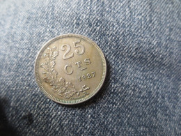 JUXEMBOURG 25 CENTIMES 1927 SPL - Luxembourg