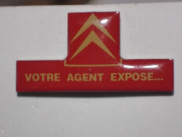 Pin's - CITROEN Votre Agent Expose....Petit Logo CITROEN - Citroën