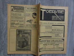 Toerisme  *  (tijdschrift N° 17 - Sept. 1930)  Turnhout - Antwerpen - Halle - Oberammergau  - Publiciteit Hotels - Turismo