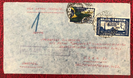 Chili, Divers Sur Enveloppe 1934 Pour L'Autriche - (B3297) - Lettres & Documents