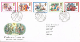 52375. Carta EDINBURGH (England) 1982. NAVIDAD, Christmas - Cartas & Documentos