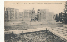 07 // ANNONAY   Monument élevé Au Cimetière A La Mémoire Des Morts De La Grande Guerre - Annonay