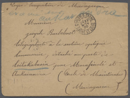 Cover/GA Madagascar: 1900, 22.11., Portofreier Brief An Einen Soldaten Des "Corps D`Occup - Madagaskar (1960-...)