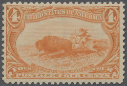 ** United States: 1898, Omaha-Ausstellung 4 Cents Orange Sauber Gezähnt, Gut Zentri - Unused Stamps