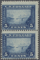 ** United States: 1913, Panama-Pacific-Ausstellung San Francisco, 5 C. Blau Im Senk - Nuevos