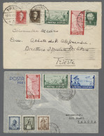 Cover Albania: 1941, 20.5., Italian Occupation, Airmail Cover From TIRANE To VLONE Bea - Albanien