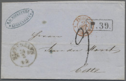 Cover Denmark -  Pre Adhesives  / Stampless Covers: 1867, 20.2., Brief Aus Copenhagen - ...-1851 Prephilately