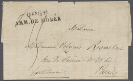 Cover Greece -  Pre Adhesives  / Stampless Covers: 1830, French Army Post In Greece, E - ...-1861 Préphilatélie