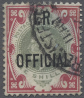 O Great Britain - Service Stamps: 1902, I.R. OFFICIAL (Finanzministerium), Edward - Service