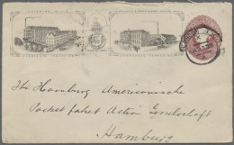 GA Great Britain - Postal Stationery: 1889-1894, Drei Attraktive Privat-GA-Umschläg - Altri