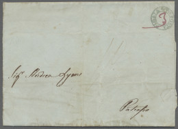 Cover Ionian Islands -  Pre Adhesives  / Stampless Covers: 1849, Brief Aus CEFALONIA ü - Ionische Inseln