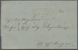 Cover Ionian Islands -  Pre Adhesives  / Stampless Covers: 1853, Zarter Zierstempel St - Islas Ionian