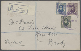 FDC Ireland: 1929, Catholic Emancipation Centenary, Complete Set On First Day Cover, - Briefe U. Dokumente