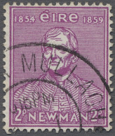 O Ireland: 1954, Katholische Universität 100 Jahre, 2 Pg. Lila Mit KOPFSTEHENDEM W - Used Stamps
