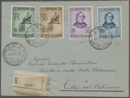 FDC Italy: 1942, Rossini 150. Geburtstag, Der Komplette Satz Auf Einschreib-FDC Aus - Other & Unclassified