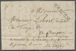 Cover Luxembourg -  Pre Adhesives  / Stampless Covers: 1819/1828, MARCHE, Zwei Einzeil - ...-1852 Prefilatelia