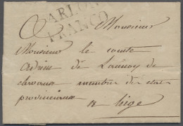 Cover Luxembourg -  Pre Adhesives  / Stampless Covers: 1826ff., "ARLON / FRANCO", Absc - ...-1852 Prephilately