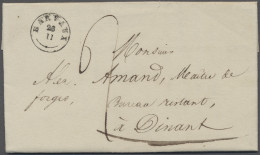 Cover Luxembourg -  Pre Adhesives  / Stampless Covers: 1839, "BARVAUX / 26 II", Finger - ...-1852 Prephilately