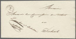 Cover Luxembourg -  Pre Adhesives  / Stampless Covers: 1843/1849, CLERVAUX, Fingerhuts - ...-1852 Vorphilatelie