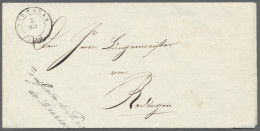 Cover Luxembourg -  Pre Adhesives  / Stampless Covers: 1843-1852, DIEKIRCH, Vier Brief - ...-1852 Voorfilatelie